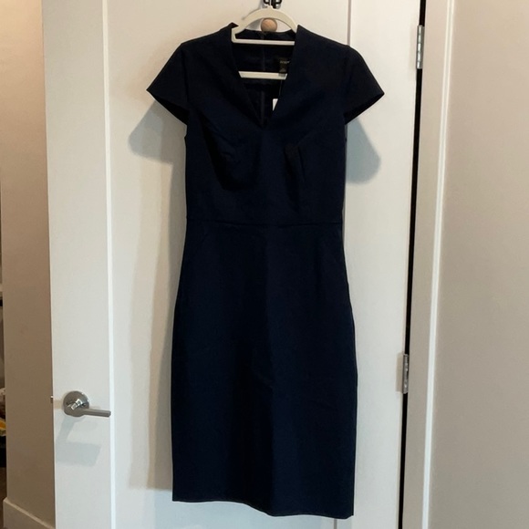 J. Crew Dresses J Crew Navy Interview Dress Poshmark